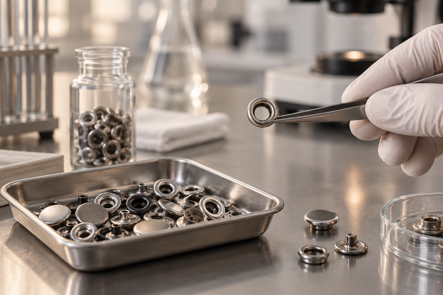 Metal Tekstil Aksesuarlarında REACH ve Nikel Salınımı Neden Önemlidir?